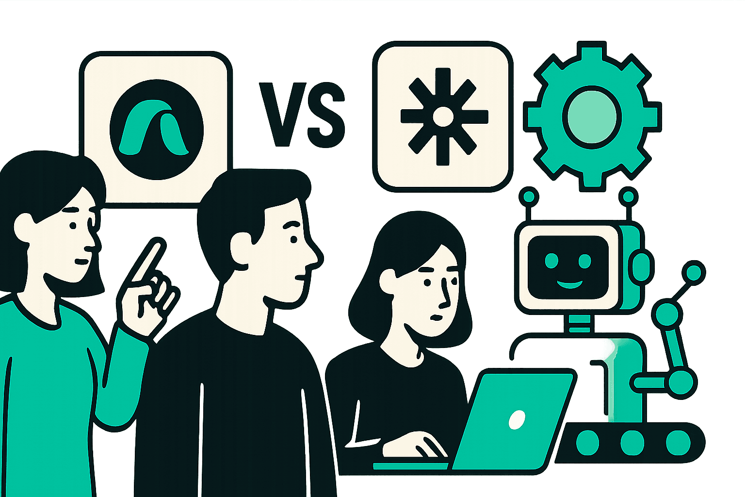 Make vs. Zapier vs. KI-Agenten: Automatisierung für Selbstständige
